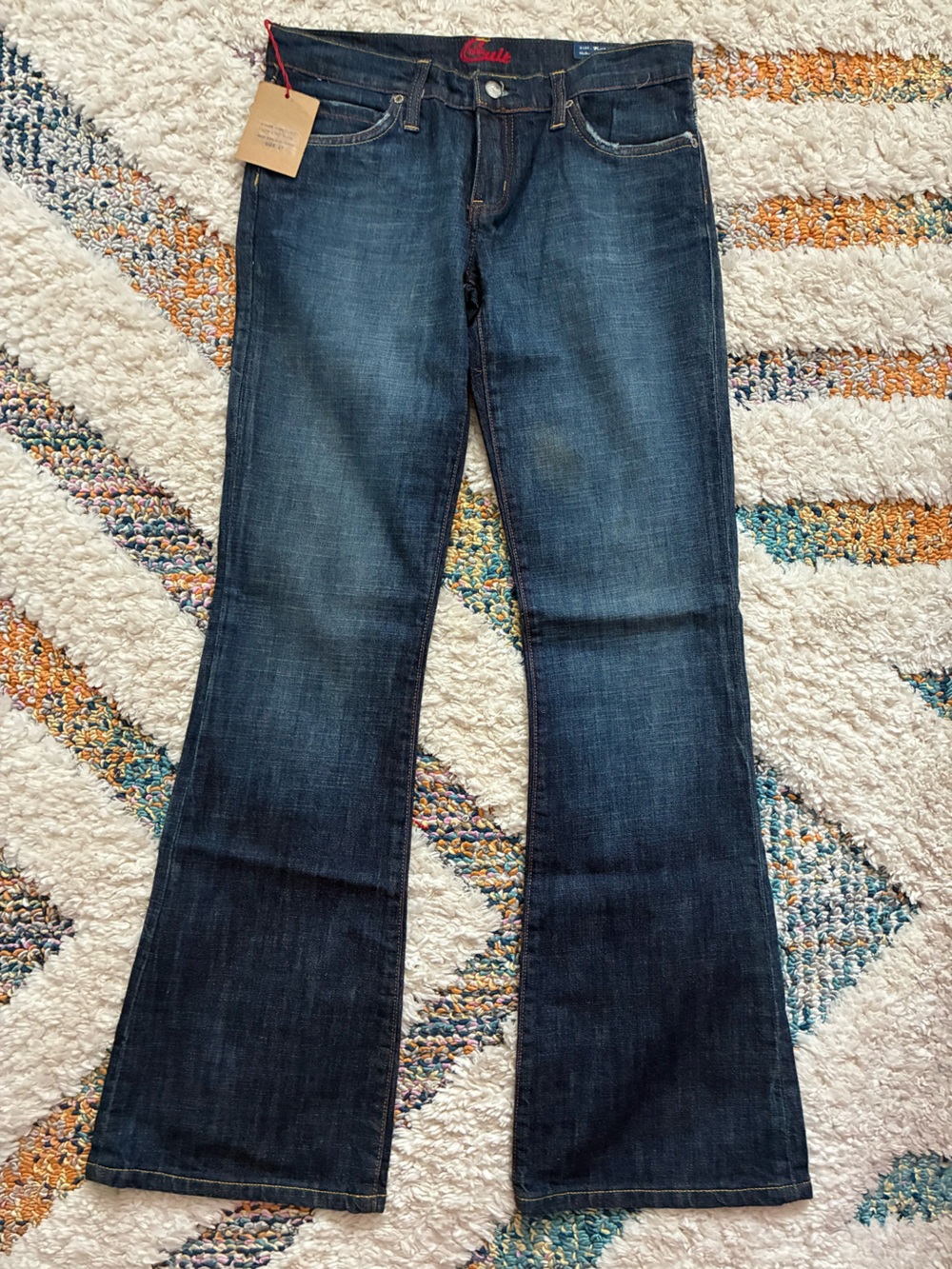 New with tag Vintage 2000s y2k flare jeans with